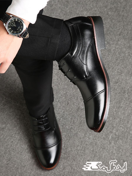 کفش مردانه مشکی مناسب برای تمام فعالیت ها