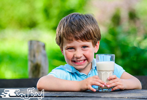 شیر، غذایی سالم و مقوی برای کودکان