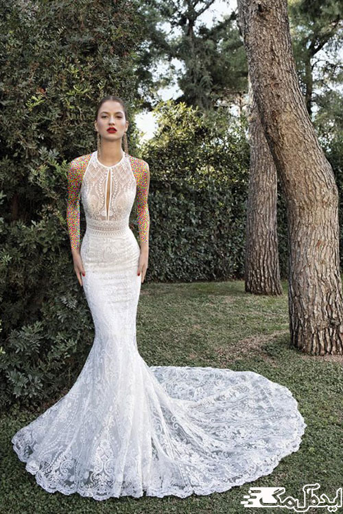 طرح‌های زیبای لباس عروس مدل ماهی برای سال 2023