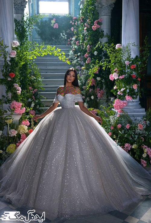 زیبایی و جذابیت با بهترین مدل‌های لباس عروس پرنسسی 2023