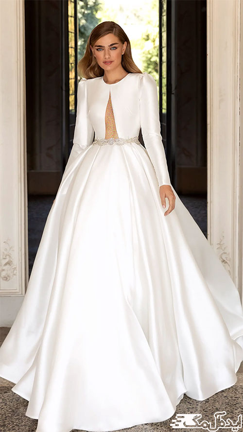 سادگی و زیبایی فوق‌العاده طرح‌های مینیمال لباس عروس در سال 2023