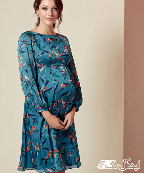 لباس بارداری ابریشمی شیک و زیبا