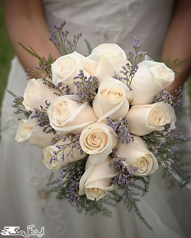 چشم‌نوازترین دسته گل‌های عروس جدید با گل‌های زیبا
