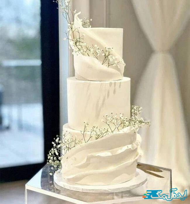 کیک عروسی شیک و مدرن