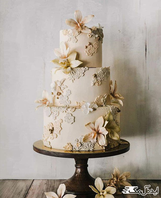 کیک شیک و زیبا برای عروسی