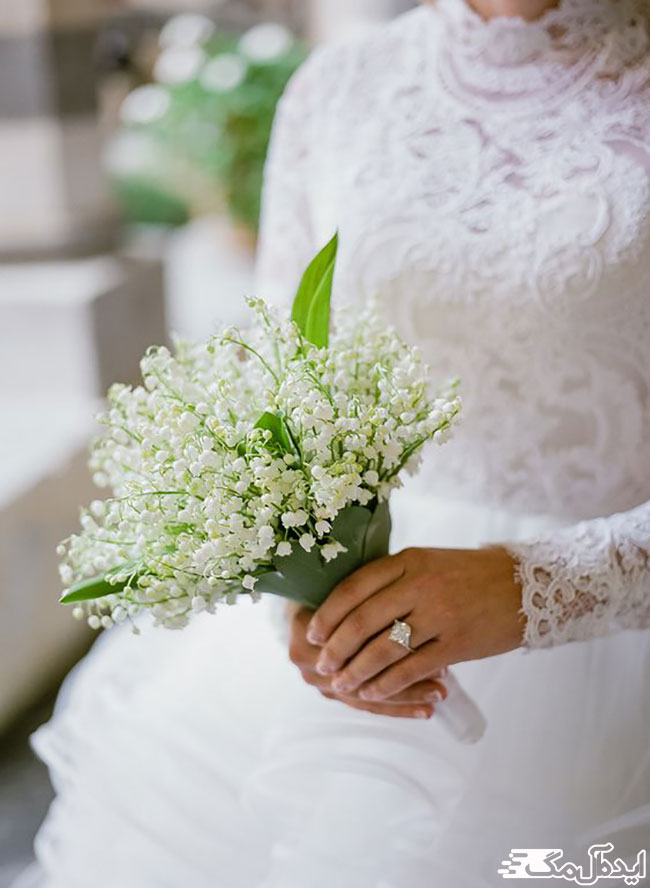 شیک ترین دسته گل برای عروس 