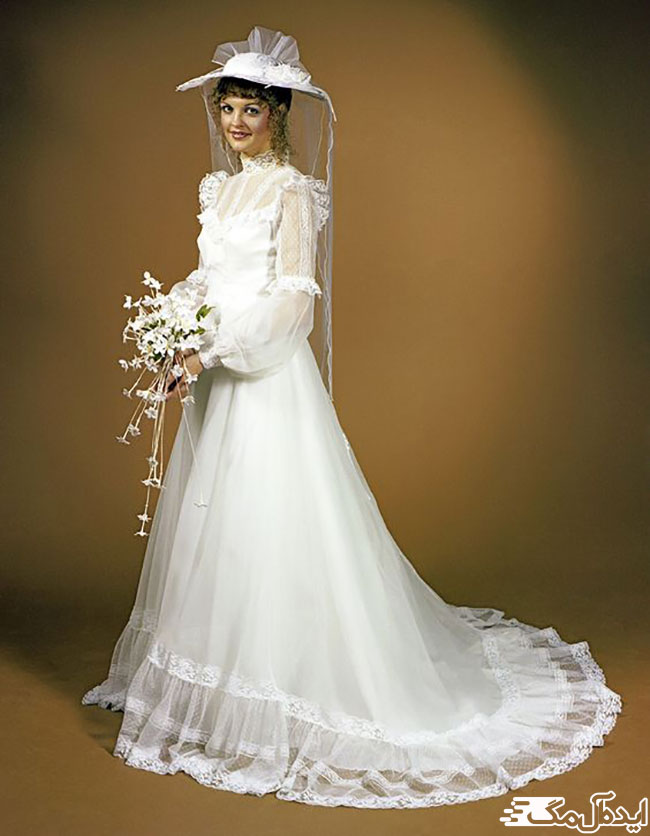 لباس های عروسی در طول زمان