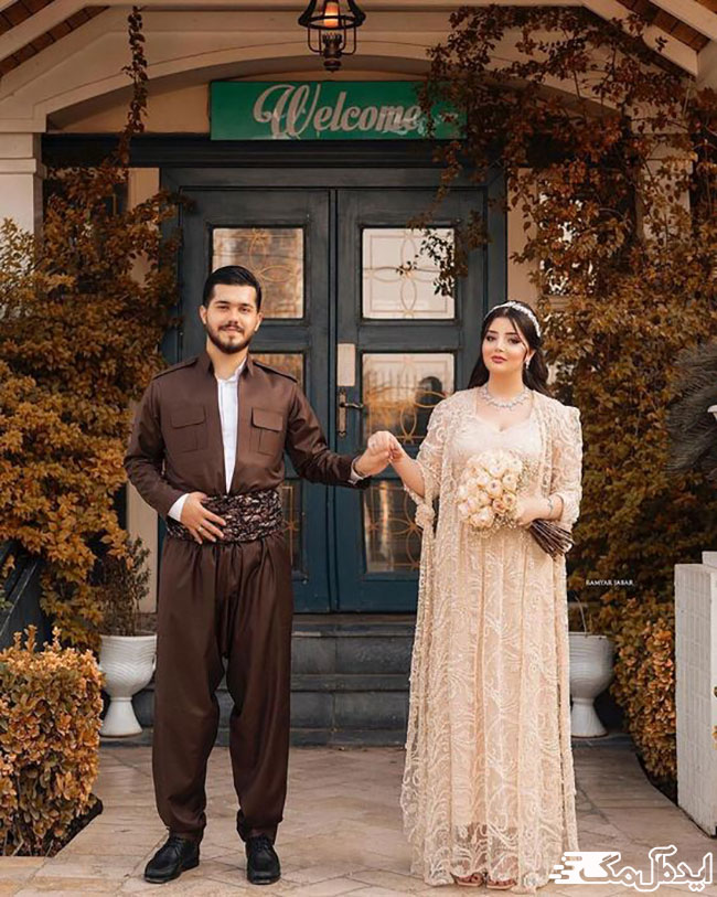 لباس عروس سنتی در قوم کرد