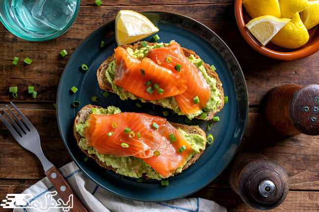 ماهی سالمون و فواید آن برای عضلات کمر