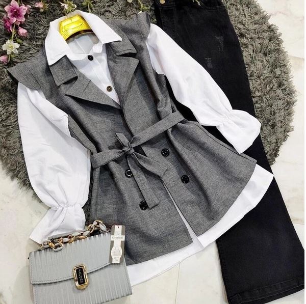 استایل دانشجویی با وست