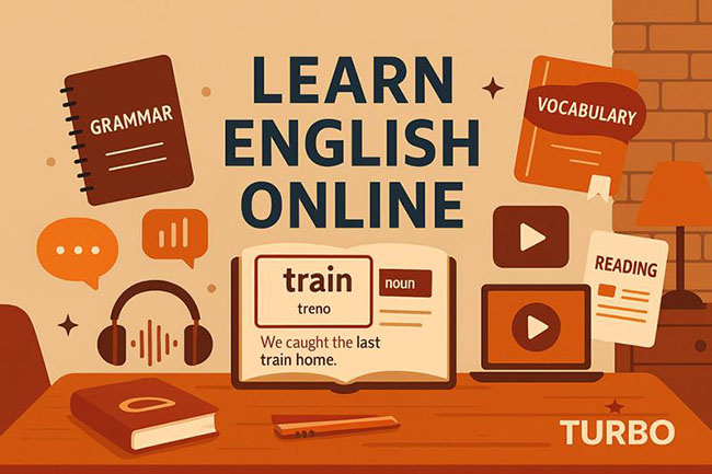 یادگیری هدفمند زبان با EnglishTurbo