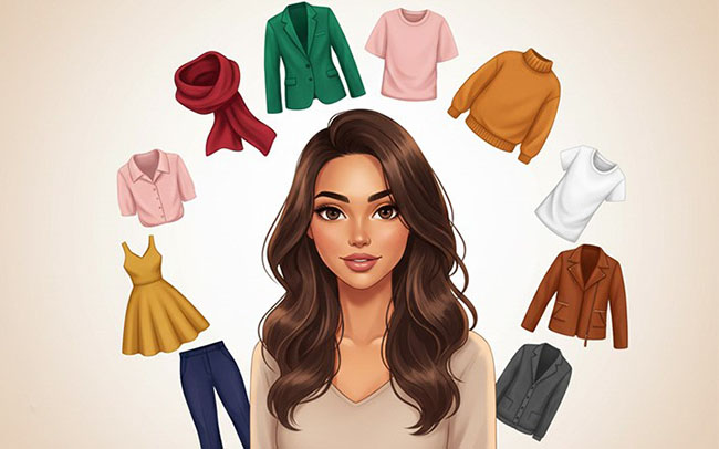 مناسب ترین رنگها برای افراد گندمی