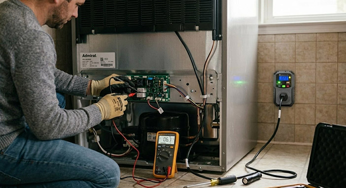 ۷ خرابی رایج یخچال جنرال الکتریک