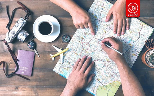 تور قسطی در ابرش پرواز