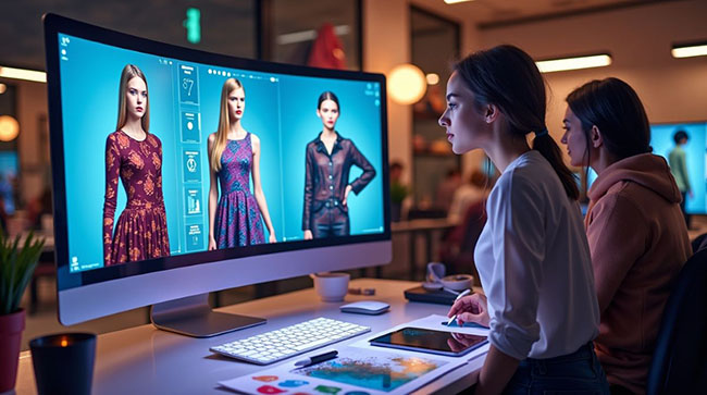 چالشهای طراحی لباس با کامپیوتر (CAD)