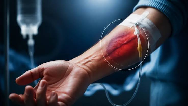 بررسی علل پارگی رگ ها بر اثر سوزن تزریق